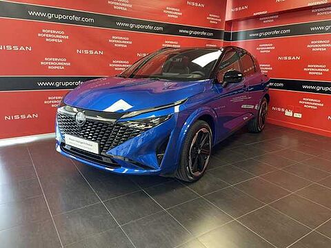 Nissan Nuevo Qashqai NUEVO QASHQAI DIG-T E6E 116 KW (158 CV) MHEV 12V CVT 4X2 Magnetic Blue Black Metalizado
